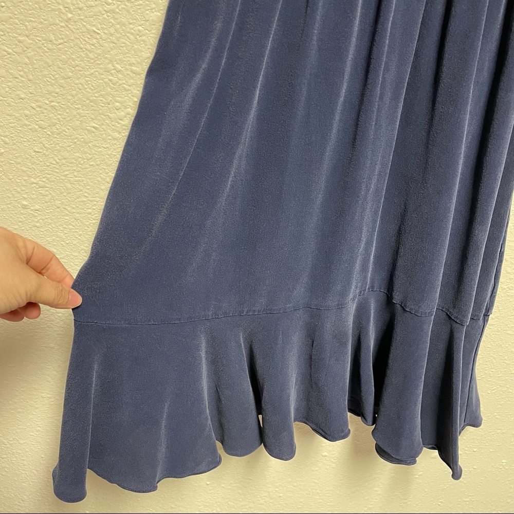Michael Kors Collection 100% silk navy dress - Picture 7 of 11